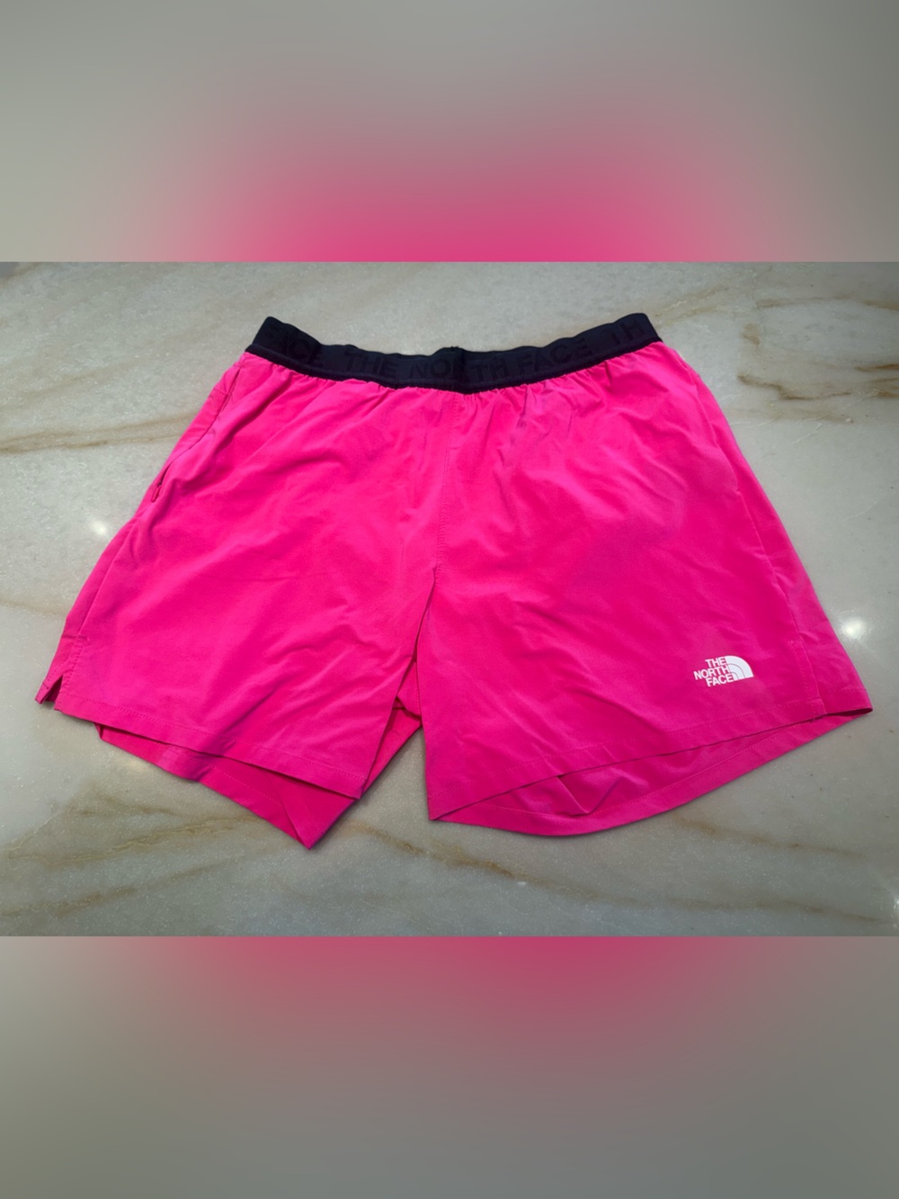 The North Face Women's Bright Pink Performance Shorts